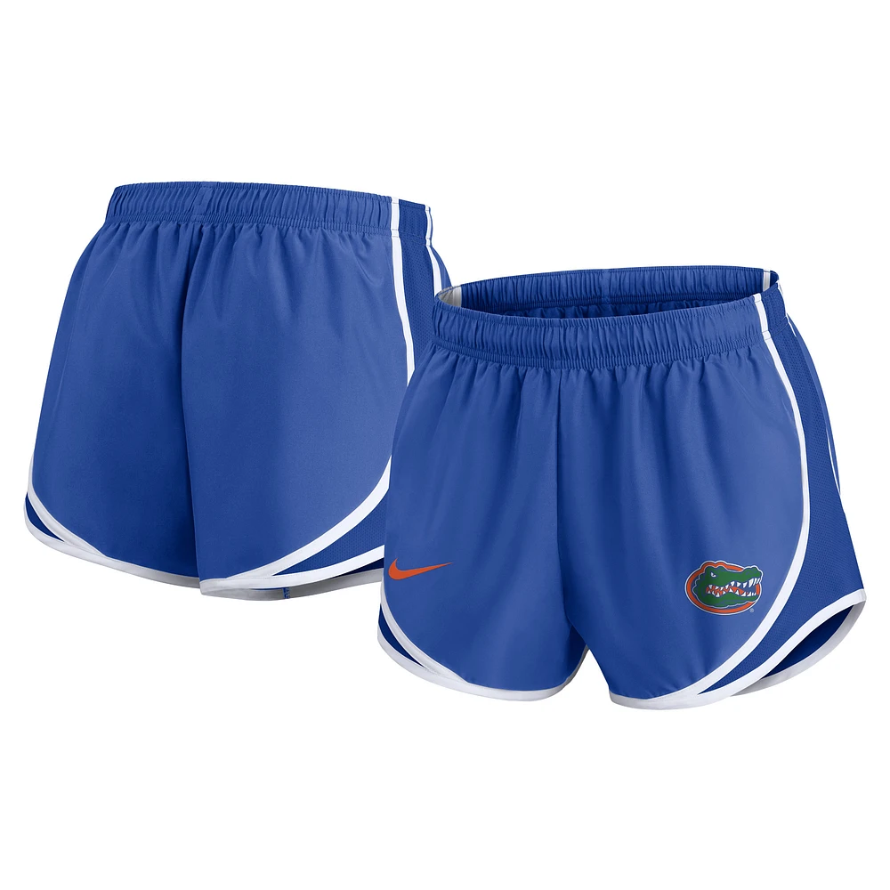 Women's Nike Royal Florida Gators Primetime Tempo Dri-FIT Shorts