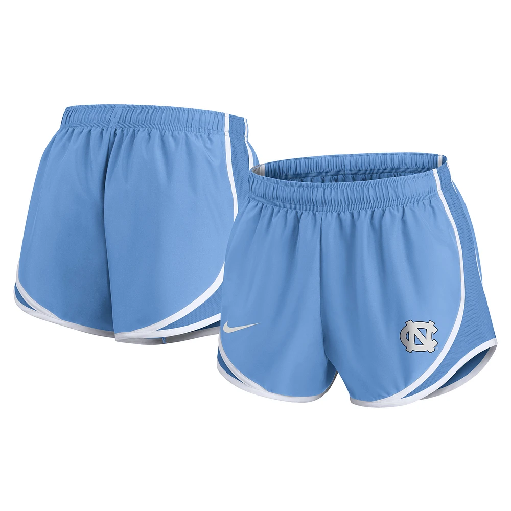 Women's Nike Carolina Blue North Tar Heels Primetime Tempo Dri-FIT Shorts