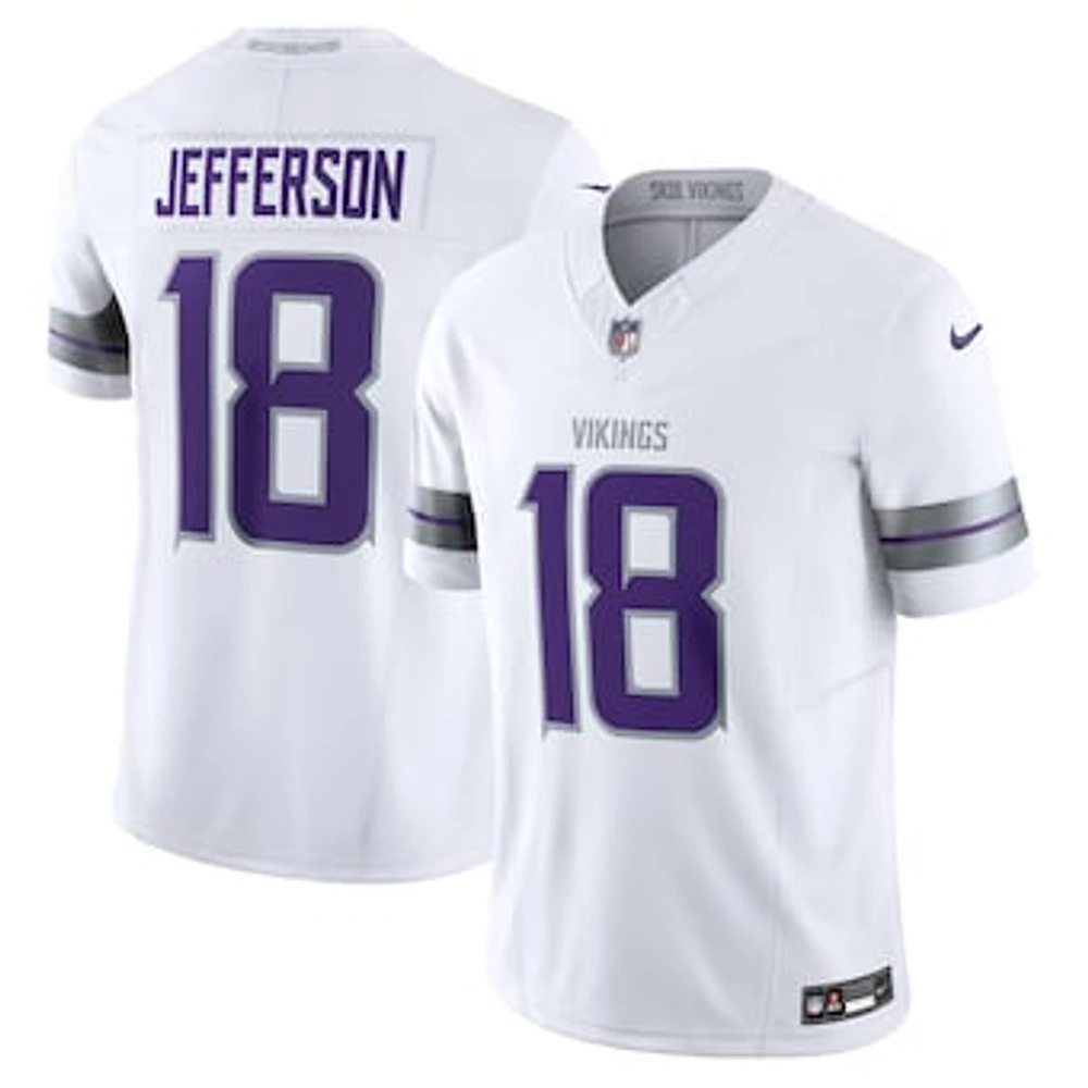 Men's Nike Justin Jefferson White Minnesota Vikings Alternate Vapor F.U.S.E. Limited Jersey
