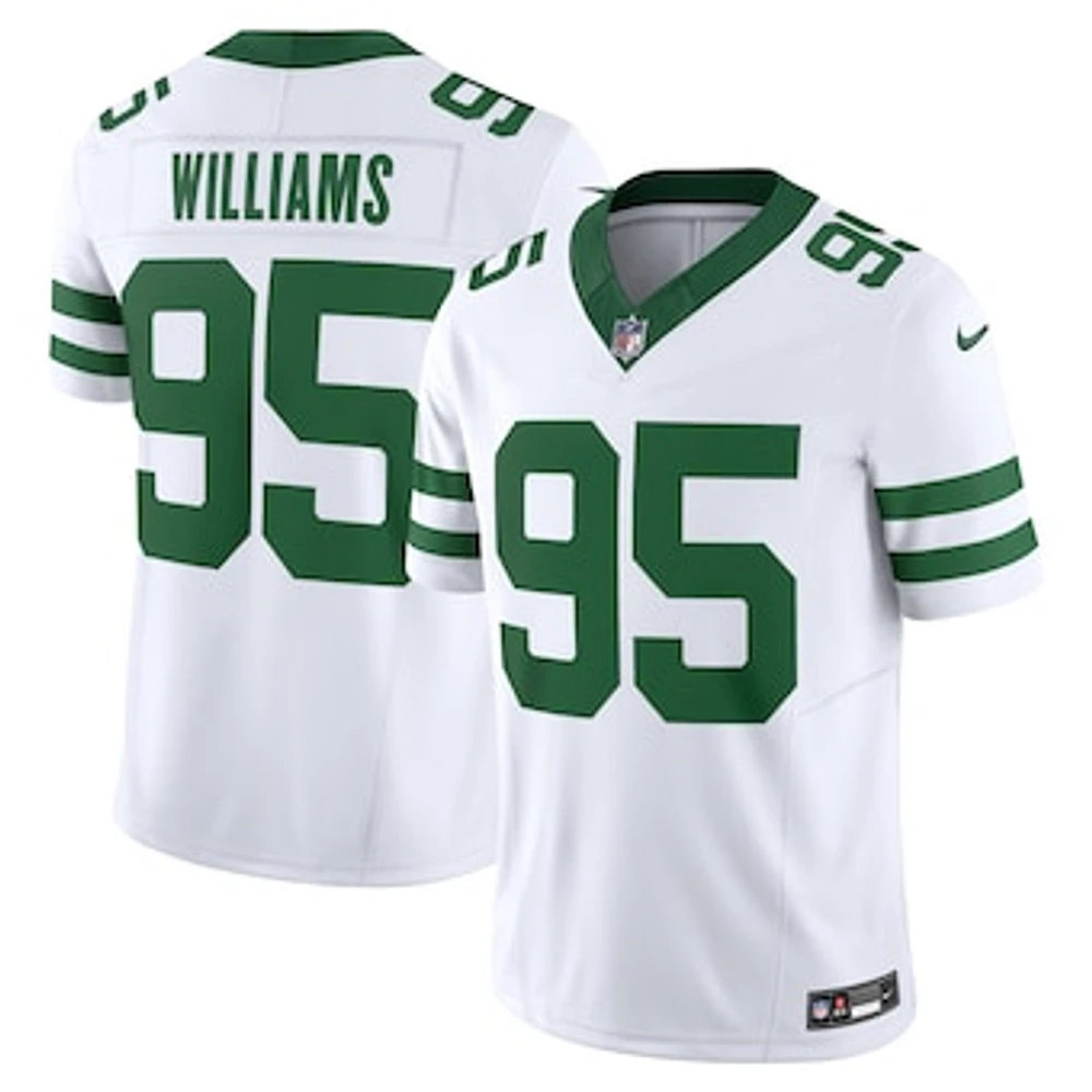 Men's Nike Quinnen Williams Legacy New York Jets Vapor F.U.S.E. Limited Jersey