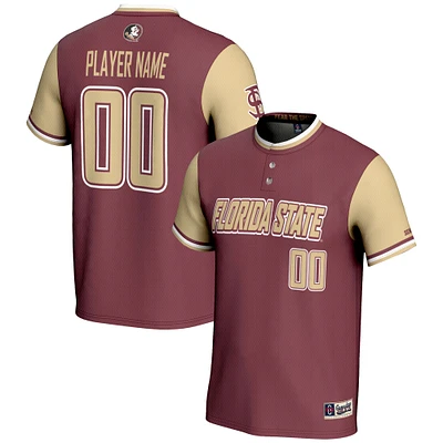 Unisex GameDay Greats Garnet Florida State Seminoles NIL Pick-A-Player Lightweight Softball Jersey