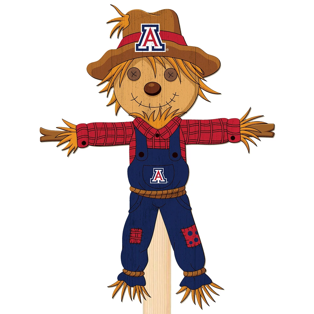 Arizona Wildcats 12" Scarecrow Yard Stake