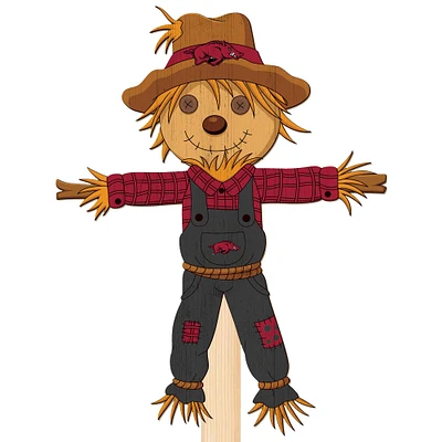 Arkansas Razorbacks 12" Scarecrow Yard Stake
