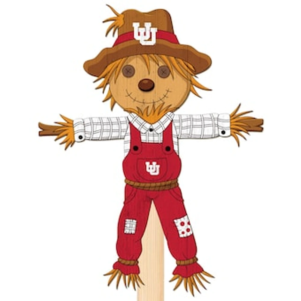 Utah Utes 12" Scarecrow Yard Stake