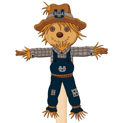 Utah State Aggies 12" Scarecrow Yard Stake