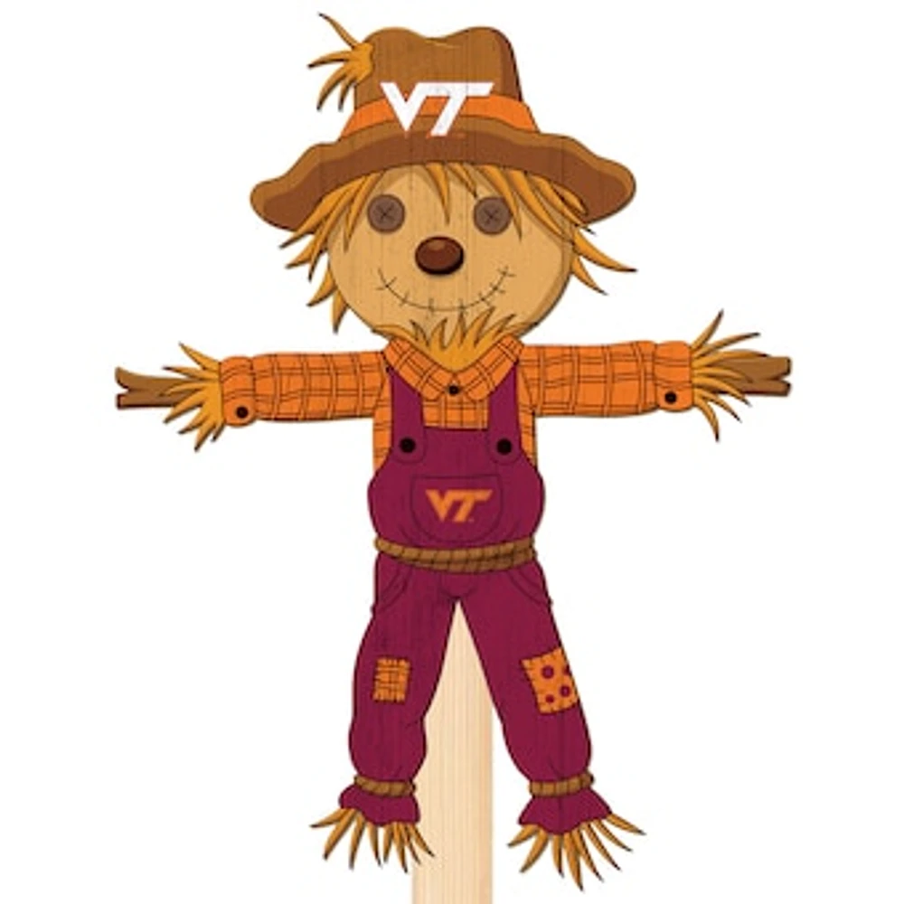 Virginia Tech Hokies 12" Scarecrow Yard Stake