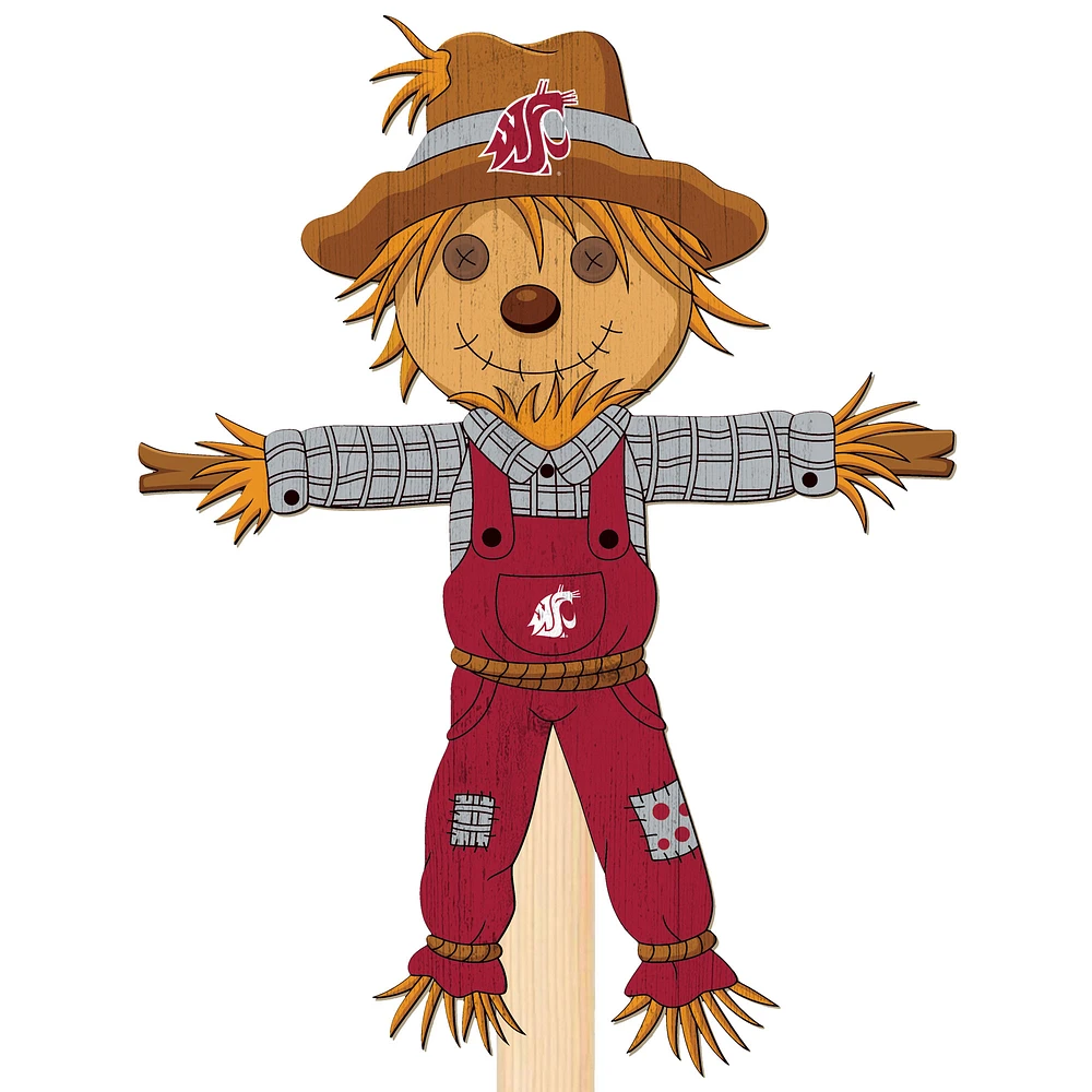 Washington State Cougars 12" Scarecrow Yard Stake