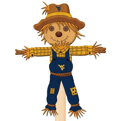 West Virginia Mountaineers 12" Scarecrow Yard Stake
