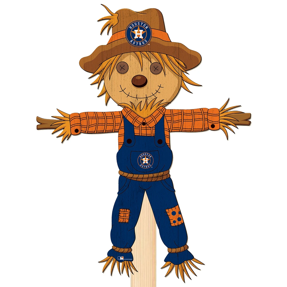 Houston Astros 12" Scarecrow Yard Stake