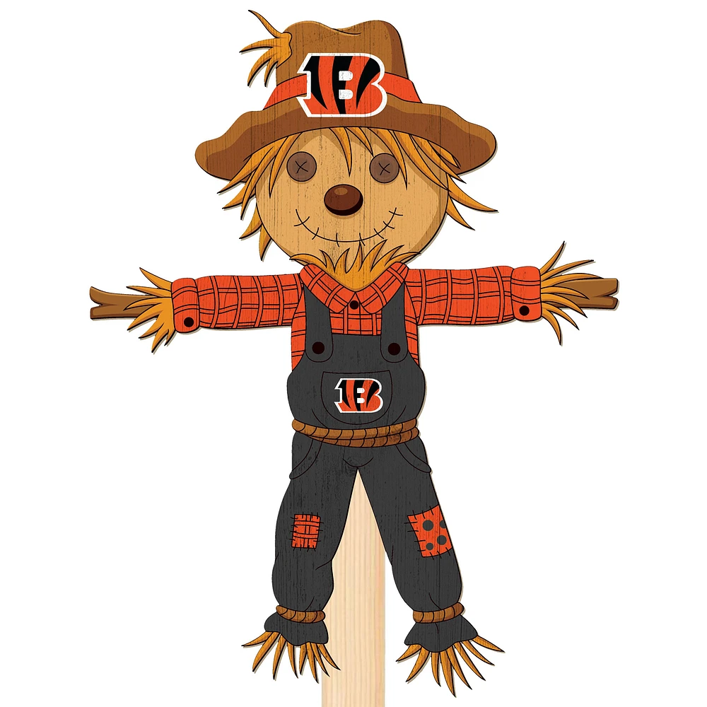 Cincinnati Bengals 12" Scarecrow Yard Stake