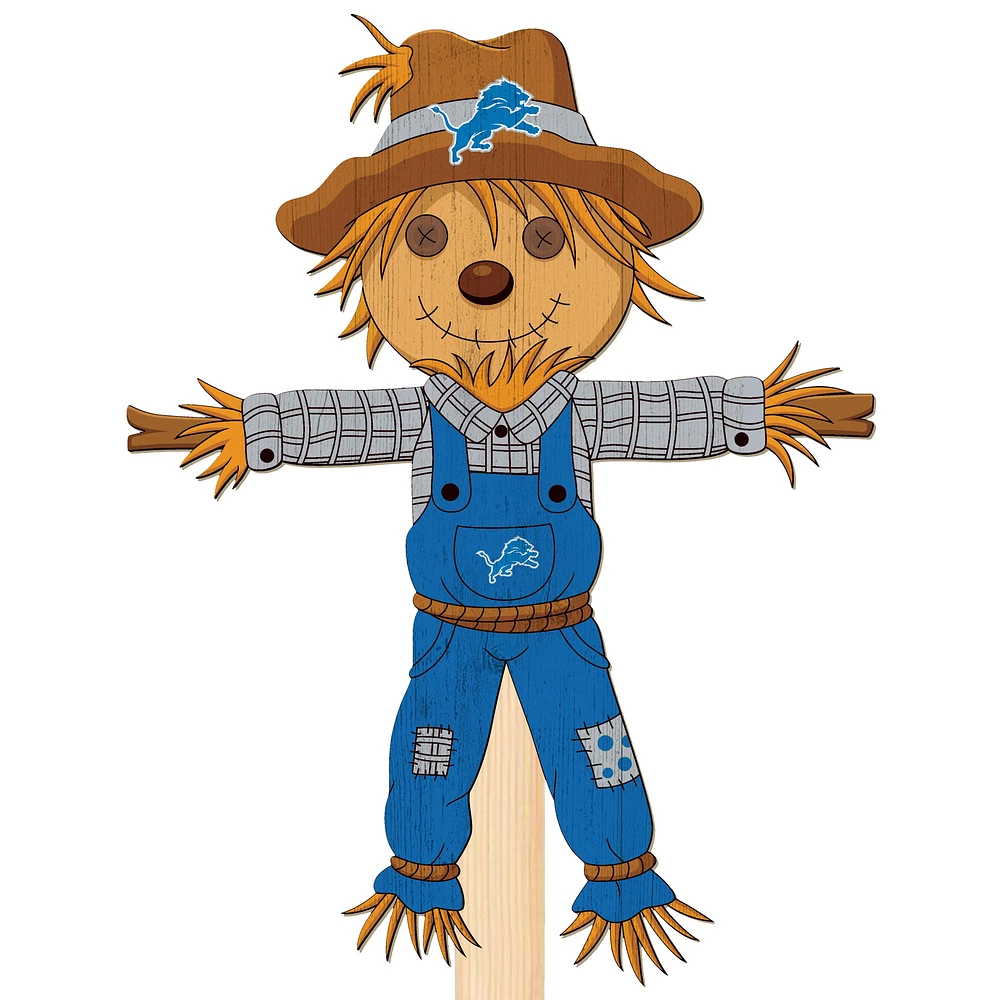 Detroit Lions 12" Scarecrow Yard Stake