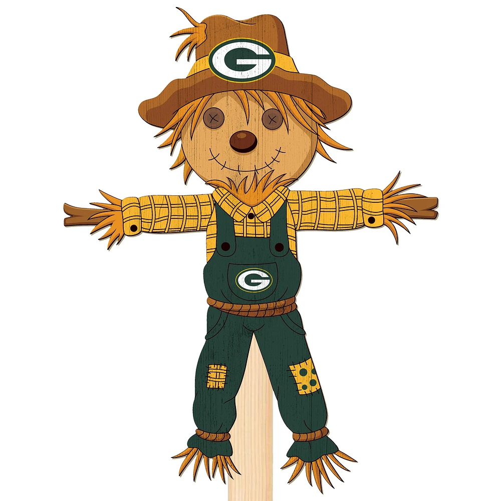 Green Bay Packers 12" Scarecrow Yard Stake