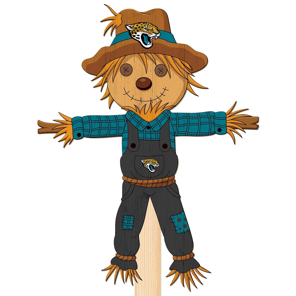 Jacksonville Jaguars 12" Scarecrow Yard Stake