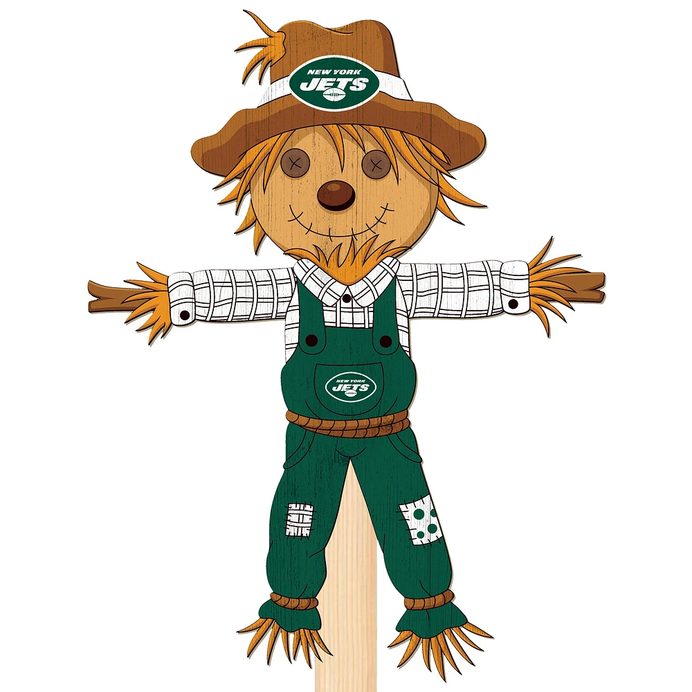 New York Jets 12" Scarecrow Yard Stake