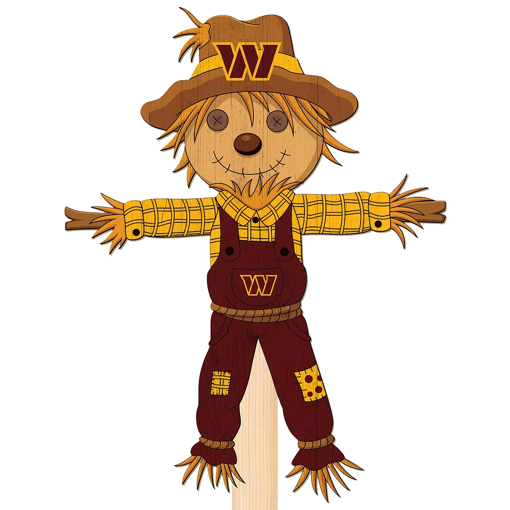 Washington Commanders 12" Scarecrow Yard Stake