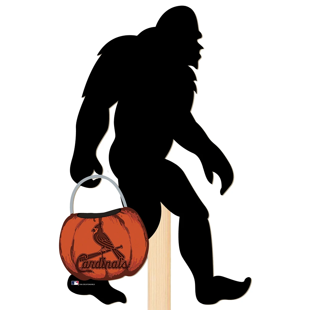 St. Louis Cardinals 12" Bigfoot Halloween Yard Stake