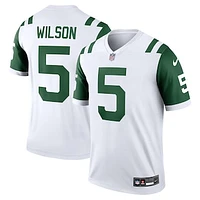 Men's Nike Garrett Wilson White New York Jets Legend Player Performance Top