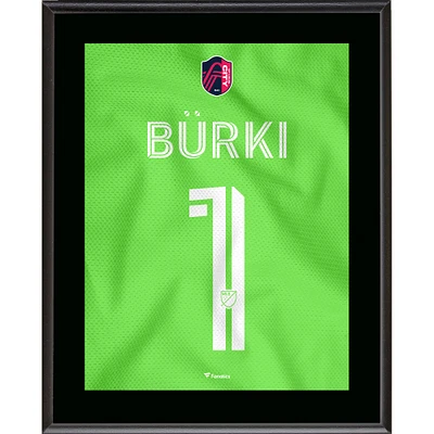 Roman Bürki St. Louis City SC 10.5" x 13" Jersey Style Number 1 Sublimated Plaque