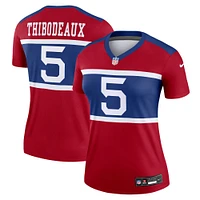 Women's Nike Kayvon Thibodeaux  Red New York Giants Alternate Legend Player Performance Top