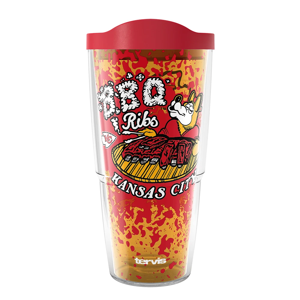 Tervis Kansas City Chiefs NFL x Guy Fieri’s Flavortown 24oz. Classic Tumbler