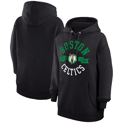 Women's G-III 4Her by Carl Banks Boston Celtics City Pullover Hoodie