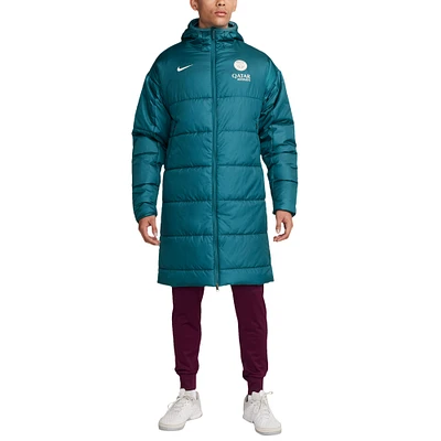 Men's Nike Teal Paris Saint-Germain 2024/25 Academy Pro Full-Zip SDF Jacket