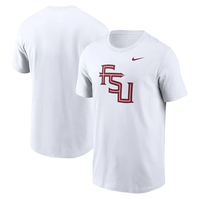 Men's Nike White Florida State Seminoles Primetime Alternate Logo T-Shirt