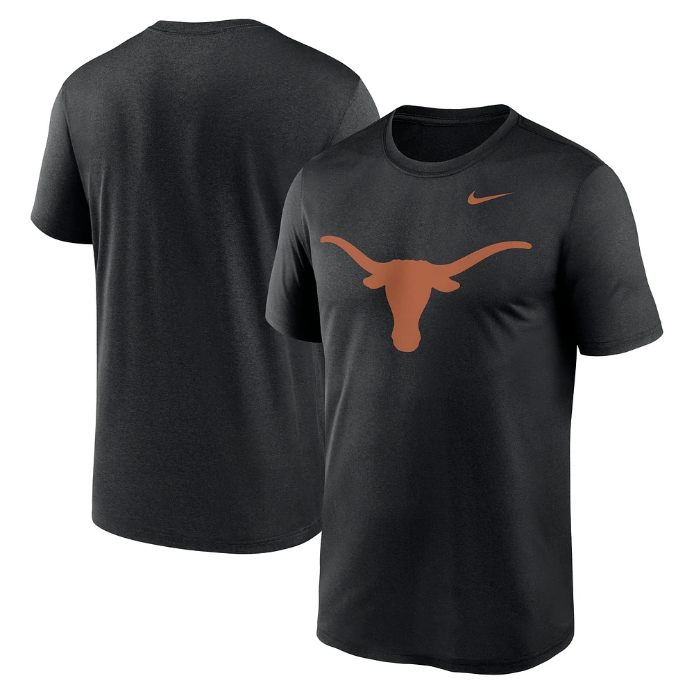 Men's Nike Black Texas Longhorns Primetime Legend Logo T-Shirt