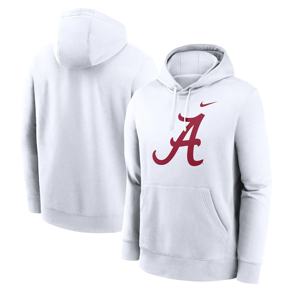 Men's Nike Alabama Crimson Tide Primetime Club Fleece Pullover Hoodie