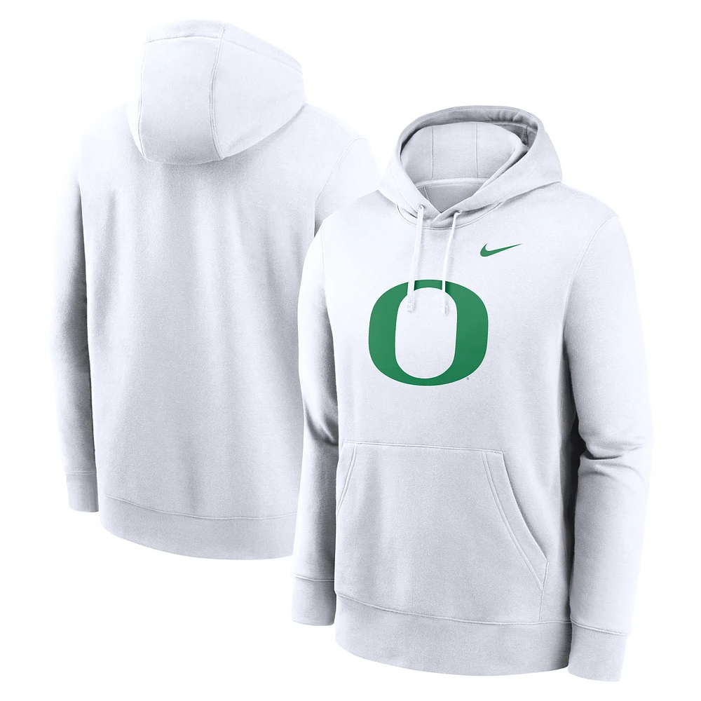 Men's Nike Oregon Ducks Primetime Club Fleece Pullover Hoodie