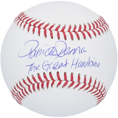 Patrick Renna The Sandlot Autographed Baseball with "The Great Hambino" Inscription