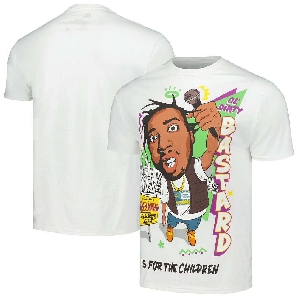 Unisex White ODB Funky T-Shirt