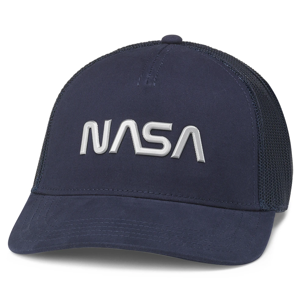 Unisex American Needle Navy NASA Valin Adjustable Trucker Hat