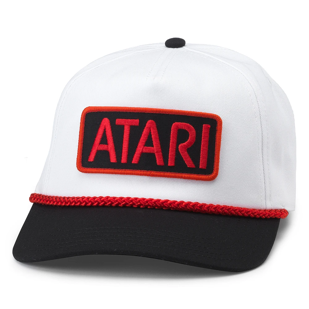 Unisex American Needle White/Black Atari Roscoe Adjustable Hat