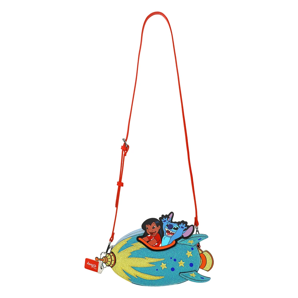 Lilo and Stitch Glitter Fabric Handbag