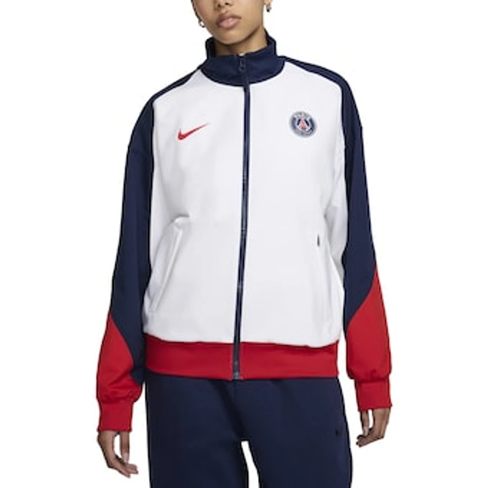 Women's Nike White Paris Saint-Germain 2024/25 Strike Anthem Full-Zip Jacket