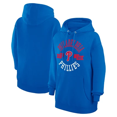Women's G-III 4Her by Carl Banks Royal Philadelphia Phillies City Graphic Pullover Hoodie