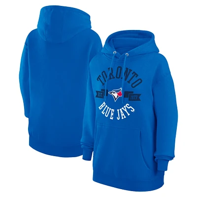 Women's G-III 4Her by Carl Banks Royal Toronto Blue Jays City Graphic Pullover Hoodie