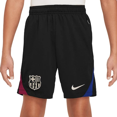 Youth Nike Black Barcelona 2024/25 Strike Performance Shorts
