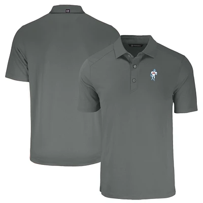 Men's Cutter & Buck Houston Oilers Throwback Forge Eco Stretch Recycled Polo