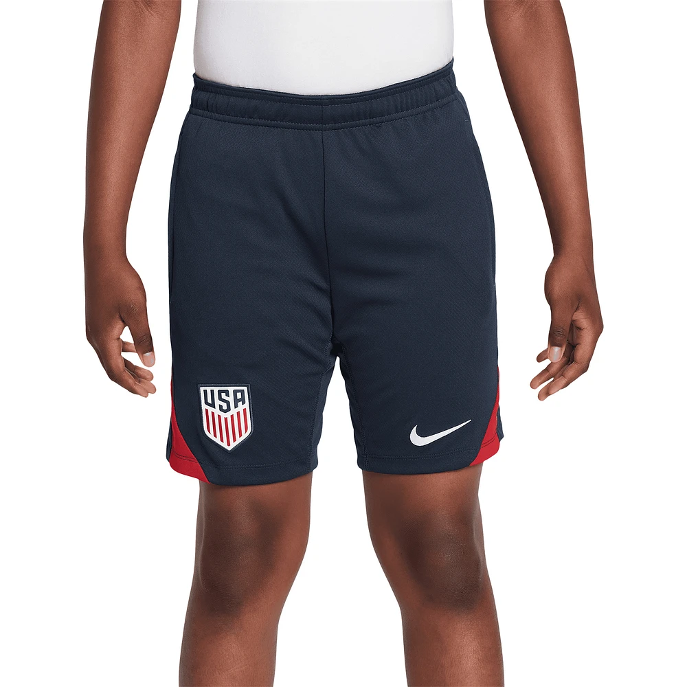 Youth Nike Navy USMNT 2024 Strike Performance Shorts