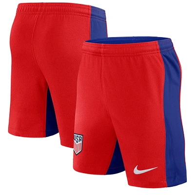 Youth Nike Red USMNT 2024 Away Stadium Shorts