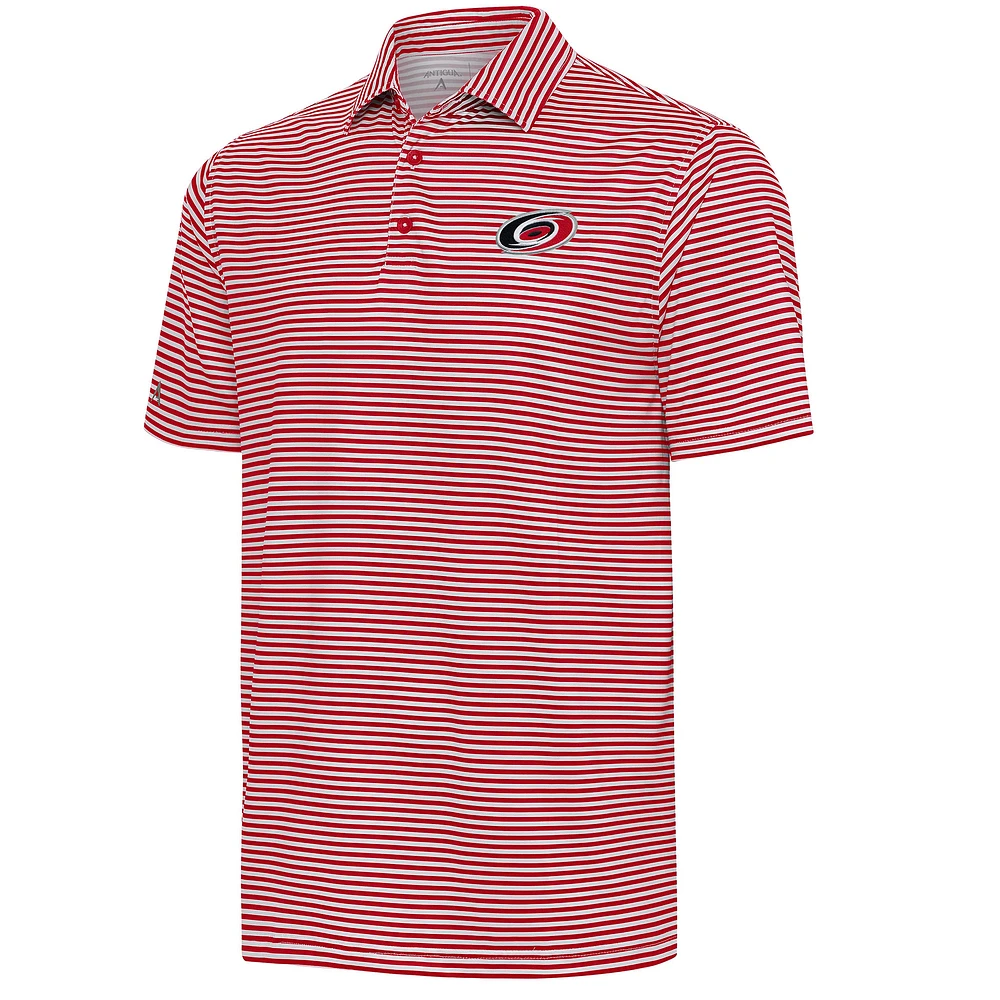 Men's Antigua Red Carolina Hurricanes Skills Polo
