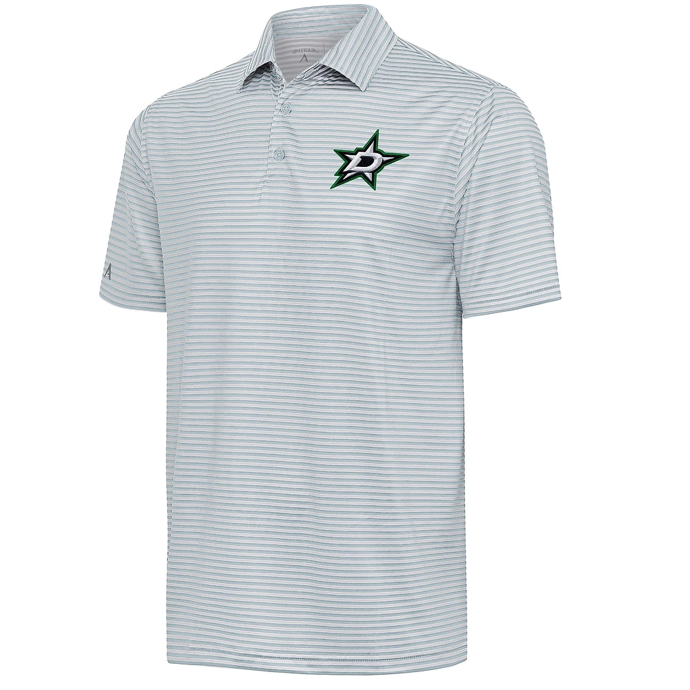 Men's Antigua Gray Dallas Stars Skills Polo