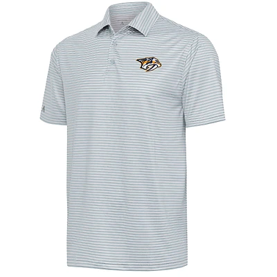 Men's Antigua Gray Nashville Predators Skills Polo