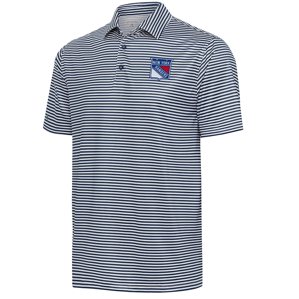 Men's Antigua Navy New York Rangers Skills Polo