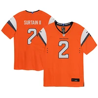 Infant Nike Patrick Surtain II Orange Denver Broncos Team  Player Game Jersey