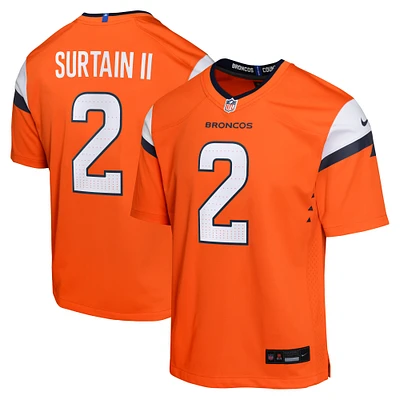 Youth Nike Patrick Surtain II Denver Broncos Game Jersey