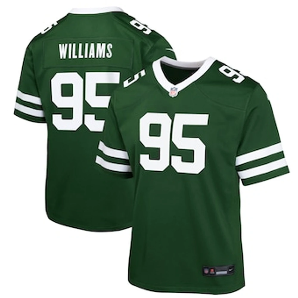 Youth Nike Quinnen Williams Green New York Jets Game Jersey