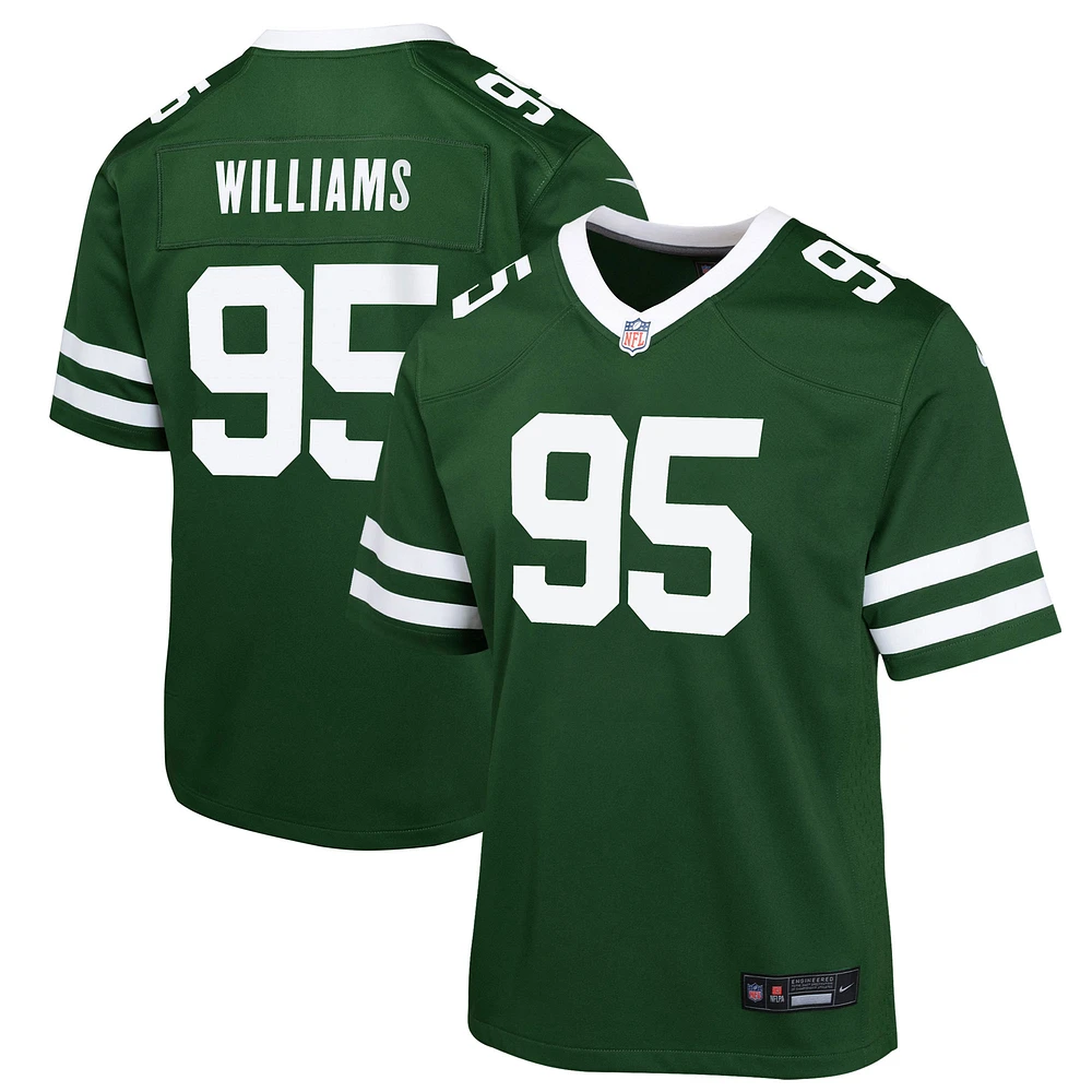 Youth Nike Quinnen Williams Green New York Jets Game Jersey